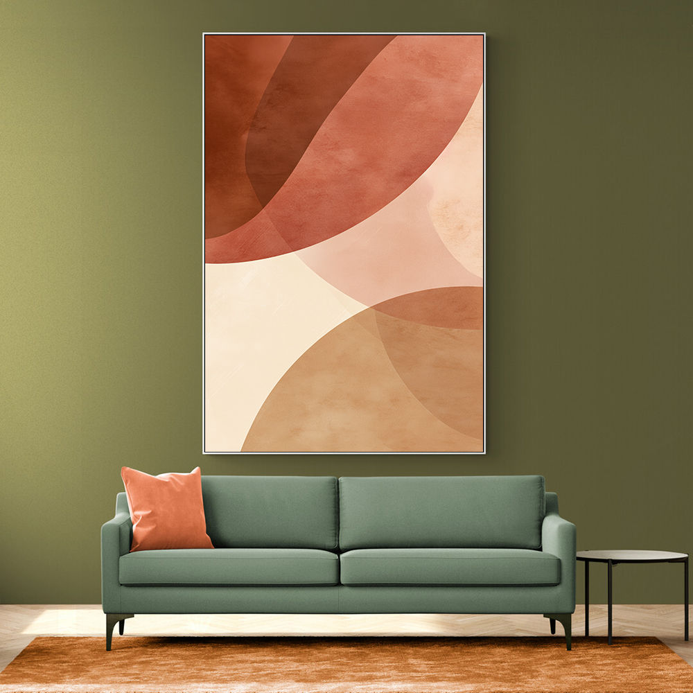 Minimalist Abstract Composition With Rounded Organic Shapes 9 Minimalist Abstract Composition With Rounded Organic Shapes 9