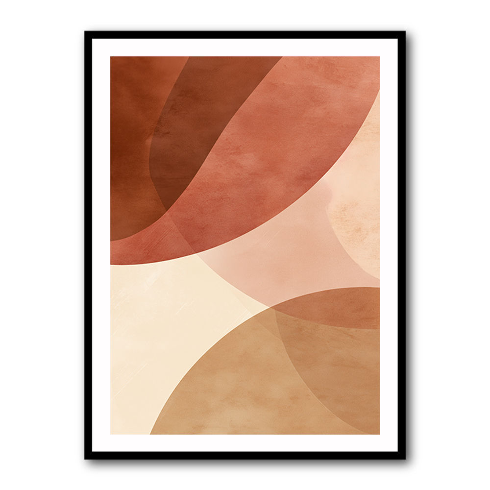 Minimalist Abstract Composition With Rounded Organic Shapes 9 Minimalist Abstract Composition With Rounded Organic Shapes 9