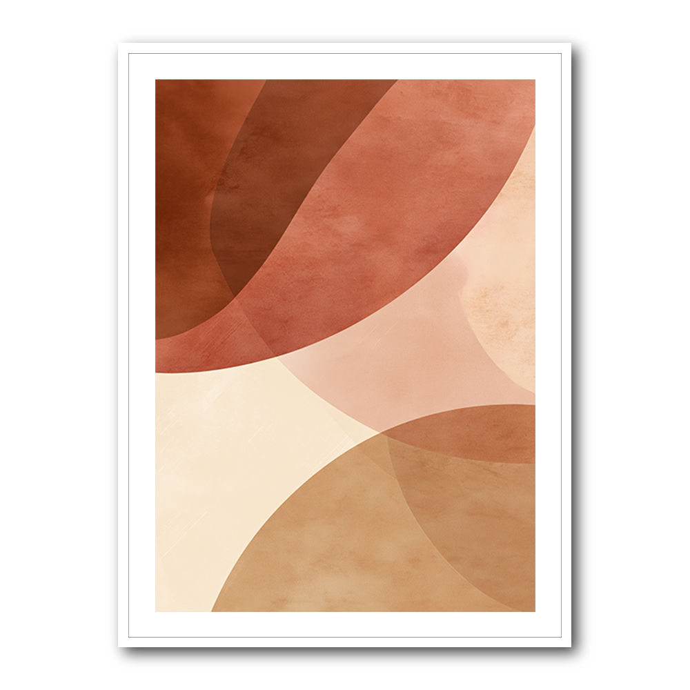 Minimalist Abstract Composition With Rounded Organic Shapes 9 Minimalist Abstract Composition With Rounded Organic Shapes 9