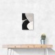 Minimalist Abstract Design With Organic C Curved Shape 1