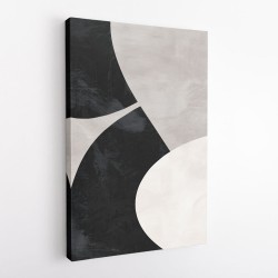 Minimalist Abstract Design With Organic C Curved Shape 1