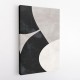 Minimalist Abstract Design With Organic C Curved Shape 1