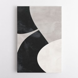 Minimalist Abstract Design With Organic C Curved Shape 1