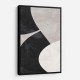 Minimalist Abstract Design With Organic C Curved Shape 1