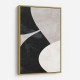 Minimalist Abstract Design With Organic C Curved Shape 1