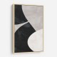 Minimalist Abstract Design With Organic C Curved Shape 1