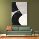 Minimalist Abstract Design With Organic C Curved Shape 1