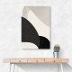 Minimalist Abstract Design With Organic C Curved Shape 2