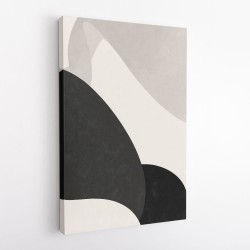 Minimalist Abstract Design With Organic C Curved Shape 2