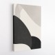 Minimalist Abstract Design With Organic C Curved Shape 2