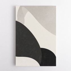 Minimalist Abstract Design With Organic C Curved Shape 2