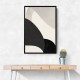 Minimalist Abstract Design With Organic C Curved Shape 2