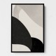 Minimalist Abstract Design With Organic C Curved Shape 2