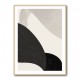 Minimalist Abstract Design With Organic C Curved Shape 2