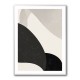 Minimalist Abstract Design With Organic C Curved Shape 2