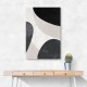 Minimalist Abstract Design With Organic C Curved Shape 3