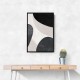 Minimalist Abstract Design With Organic C Curved Shape 3