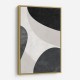Minimalist Abstract Design With Organic C Curved Shape 3