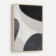 Minimalist Abstract Design With Organic C Curved Shape 3