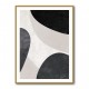 Minimalist Abstract Design With Organic C Curved Shape 3
