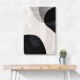 Minimalist Abstract Design With Organic C Curved Shape 4