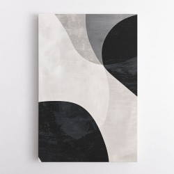 Minimalist Abstract Design With Organic C Curved Shape 4