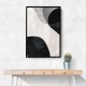 Minimalist Abstract Design With Organic C Curved Shape 4