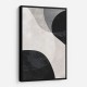 Minimalist Abstract Design With Organic C Curved Shape 4