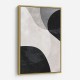 Minimalist Abstract Design With Organic C Curved Shape 4