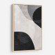Minimalist Abstract Design With Organic C Curved Shape 4