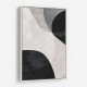 Minimalist Abstract Design With Organic C Curved Shape 4