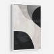 Minimalist Abstract Design With Organic C Curved Shape 4