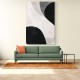 Minimalist Abstract Design With Organic C Curved Shape 5