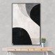 Minimalist Abstract Design With Organic C Curved Shape 5