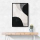 Minimalist Abstract Design With Organic C Curved Shape 5