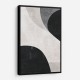 Minimalist Abstract Design With Organic C Curved Shape 5