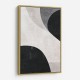 Minimalist Abstract Design With Organic C Curved Shape 5