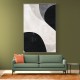 Minimalist Abstract Design With Organic C Curved Shape 5