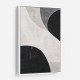 Minimalist Abstract Design With Organic C Curved Shape 5
