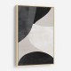 Minimalist Abstract Design With Organic C Curved Shape 6