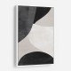 Minimalist Abstract Design With Organic C Curved Shape 6