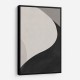 Minimalist Abstract Design With Organic C Curved Shape 7
