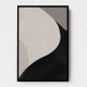Minimalist Abstract Design With Organic C Curved Shape 7