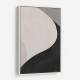 Minimalist Abstract Design With Organic C Curved Shape 7