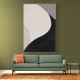 Minimalist Abstract Design With Organic C Curved Shape 7