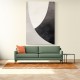 Minimalist Abstract Design With Organic C Curved Shape 8