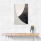Minimalist Abstract Design With Organic C Curved Shape 8