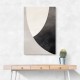 Minimalist Abstract Design With Organic C Curved Shape 8