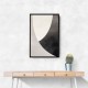 Minimalist Abstract Design With Organic C Curved Shape 8