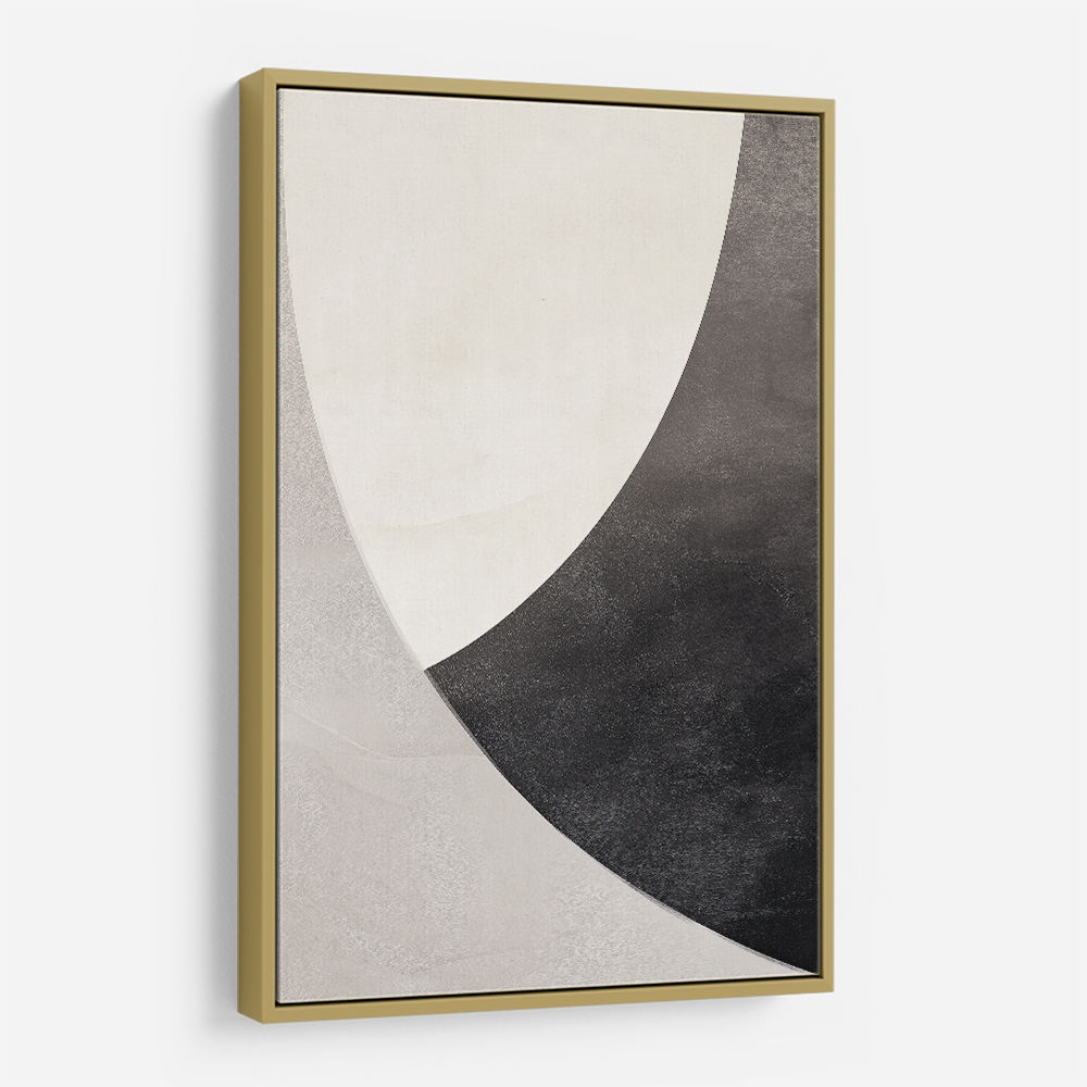 Minimalist Abstract Design With Organic C Curved Shape 8